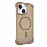 For iPhone 15 Starshield Frameless MagSafe PC Phone Case(Desert Gold)