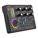 V80 For Mobile Phone Computer Portable Live Streaming Karaoke Sound Card Mixer