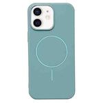 For iPhone 12 Glossy MagSafe Shockproof TPU Phone Case(Blue)