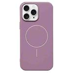 For iPhone 11 Pro Max Glossy MagSafe Shockproof TPU Phone Case(Purple)