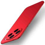 For vivo X200 MOFI Frosted PC Ultra-thin Hard Phone Case(Red)