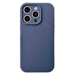 For iPhone 13 Pro PU Hybrid TPU MagSafe IC Chip Phone Case(Dark blue)