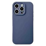 For iPhone 16 Pro Max PU Hybrid TPU MagSafe IC Chip Phone Case(Dark blue)