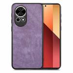 For Huawei nova 13 Pro Vintage Leather PC Back Cover Phone Case(Purple)