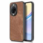 For Huawei nova 14 Pro Vintage Leather PC Back Cover Phone Case(Brown)