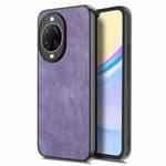 For Huawei nova 14 Ultra Vintage Leather PC Back Cover Phone Case(Purple)