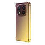 For Redmi Note 14 Pro+ 5G ENKAY Hat-Prince Gradient Airbag TPU Phone Case(Purple Gold)