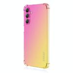 For Samsung Galaxy A56 5G ENKAY Hat-Prince Gradient Airbag TPU Phone Case(Pink Gold)