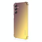 For Samsung Galaxy S24 / S25 5G ENKAY Hat-Prince Gradient Airbag TPU Phone Case(Purple Gold)