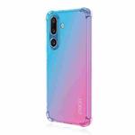 For Samsung Galaxy M56 ENKAY Hat-Prince Gradient Airbag TPU Phone Case(Blue Pink)