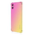 For Samsung Galaxy A07 ENKAY Hat-Prince Gradient Airbag TPU Phone Case(Pink Gold)
