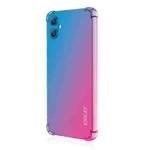 For Samsung Galaxy A07 ENKAY Hat-Prince Gradient Airbag TPU Phone Case(Blue Pink)