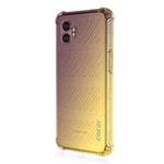 For Samsung Galaxy Xcover7 Pro ENKAY Hat-Prince Gradient Airbag TPU Phone Case(Purple Gold)