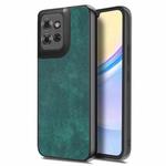 For Motorola Moto G Power 2025 5G Vintage Leather PC Back Cover Phone Case(Green)