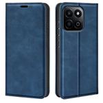 For Honor 200 Smart Retro-skin Magnetic Suction Leather Phone Case(Dark Blue)