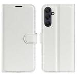 For Samsung Galaxy A26 5G Litchi Texture Horizontal Flip Leather Phone Case with Holder(White)