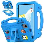 For Alldocube iPlay 50 Mini Pro 2023 8.4 Handle Kickstand Children EVA Shockproof Tablet Case(Sky Blue)