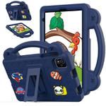 For NEC Lavie Tab T11 T1155 2024 Handle Kickstand Children EVA Shockproof Tablet Case(Navy Blue)