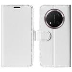 For Honor X9C R64 Texture Horizontal Flip Leather Phone Case(White)