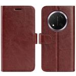 For Honor X9C R64 Texture Horizontal Flip Leather Phone Case(Brown)