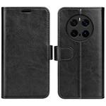 For Honor Magic 7 Pro R64 Texture Horizontal Flip Leather Phone Case(Black)