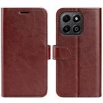 For Honor X6b R64 Texture Horizontal Flip Leather Phone Case(Brown)