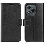 For Honor 400 Lite R64 Texture Horizontal Flip Leather Phone Case(Black)