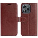 For Honor 400 Lite Global R64 Texture Horizontal Flip Leather Phone Case(Brown)