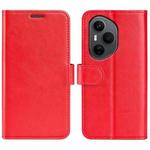 For Honor 400 Pro Global 160.8mm R64 Texture Horizontal Flip Leather Phone Case(Red)