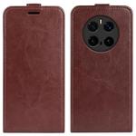 For Honor Magic7 Pro R64 Texture Single Vertical Flip Leather Phone Case(Brown)