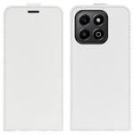 For Honor X6b R64 Texture Single Vertical Flip Leather Phone Case(White)