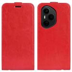 For Honor 400 Pro Global 160.8mm R64 Texture Single Vertical Flip Leather Phone Case(Red)