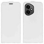 For Honor 400 Global R64 Texture Single Vertical Flip Leather Phone Case(White)