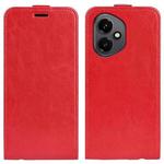For Honor 400 Global R64 Texture Single Vertical Flip Leather Phone Case(Red)