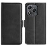 For Honor 400 Smart Dual-side Magnetic Buckle Horizontal Flip Leather Phone Case(Black)
