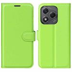 For Honor 400 Smart Litchi Texture Horizontal Flip Leather Phone Case with Holder(Green)