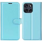 For Motorola Moto G56 5G / G66Y / G66J Litchi Texture Horizontal Flip Leather Phone Case with Holder(Blue)