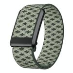 For WHOOP 4.0 Elastic Force Decorative Design Pashm Nylon Watch Band(Olive Green)
