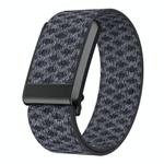 For WHOOP 4.0 Elastic Force Decorative Design Pashm Nylon Watch Band(Black Gray)
