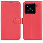 For Xiaomi 15 Litchi Texture Horizontal Flip Leather Phone Case with Holder(Red)