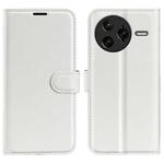 For Redmi K80 Pro / Poco F7 Ultra Litchi Texture Horizontal Flip Leather Phone Case with Holder(White)