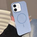 For iPhone 11 Glitter MagSafe Thin Circle TPU Phone Case(Blue)