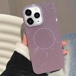 For iPhone 11 Pro Max Glitter MagSafe Thin Circle TPU Phone Case(Purple)