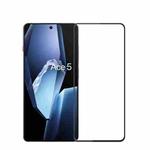 For OnePlus Ace 5 / Ace 5 Pro  MOFI 9H 3D Explosion-proof Curved Screen Tempered Glass Film(Black)