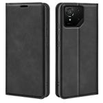 For Asus ROG Phone 9 / 9 Pro Retro-skin Magnetic Suction Leather Phone Case(Black)