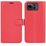 For Asus Zenfone 12 Ultra Litchi Texture Horizontal Flip Leather Phone Case with Holder(Red)