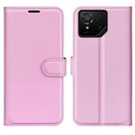 For Asus ROG Phone 9 / 9 Pro Litchi Texture Horizontal Flip Leather Phone Case with Holder(Pink)