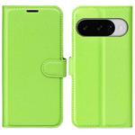 For Google Pixel 10 / 10 Pro Litchi Texture Horizontal Flip Leather Phone Case with Holder(Green)