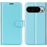 For Google Pixel 10 Pro XL Litchi Texture Horizontal Flip Leather Phone Case with Holder(Blue)