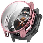 For OnePlus Watch 3 Electroplated TPU Full Coverage Watch Protective Case(Pink)